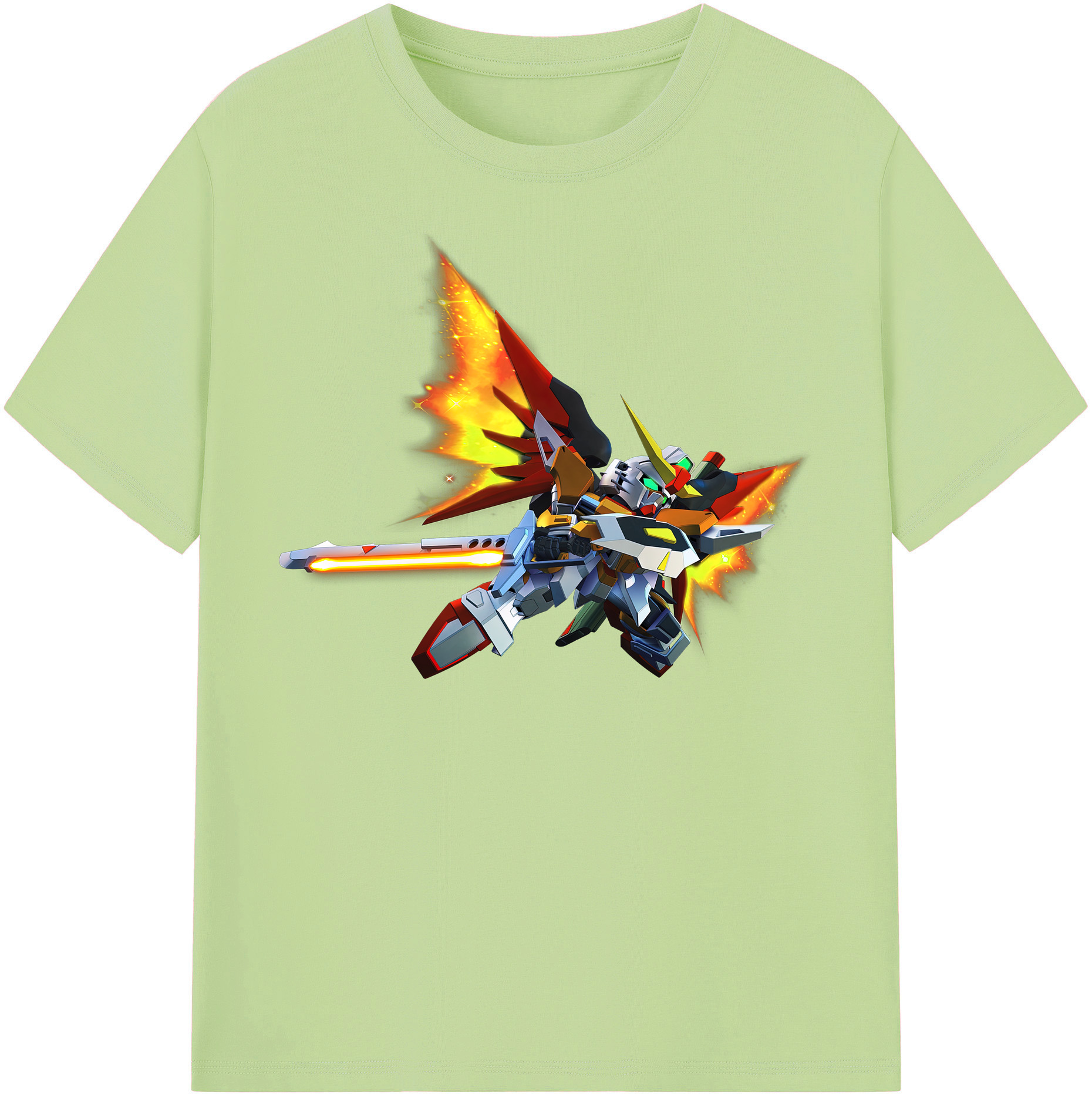 （画像用） 機動戦士ガンダム Mobile Suit Gundam 綿100％半袖Tシャツ（フロントプリント）